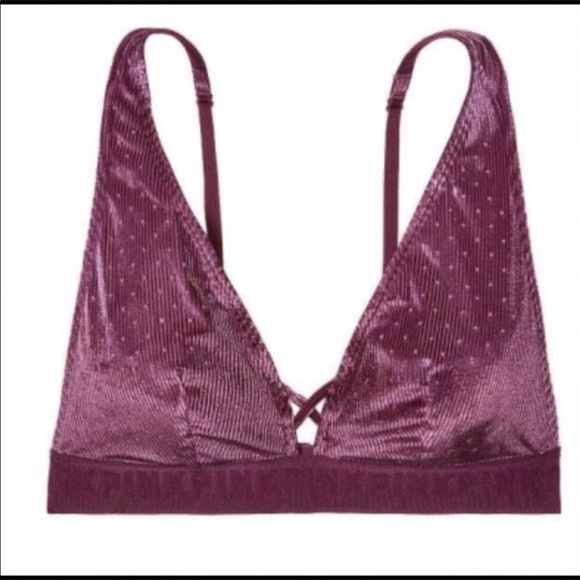 bralette maroon